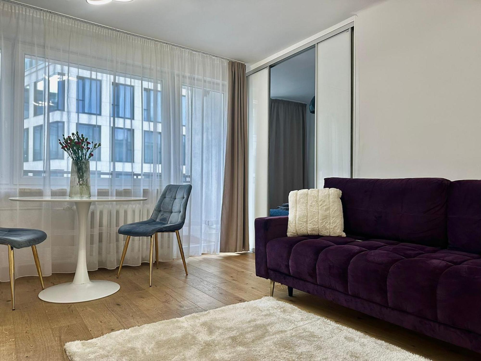 Ferienwohnung Chmielna 106 - Free Parking - Duzy Balkon Warschau Exterior foto