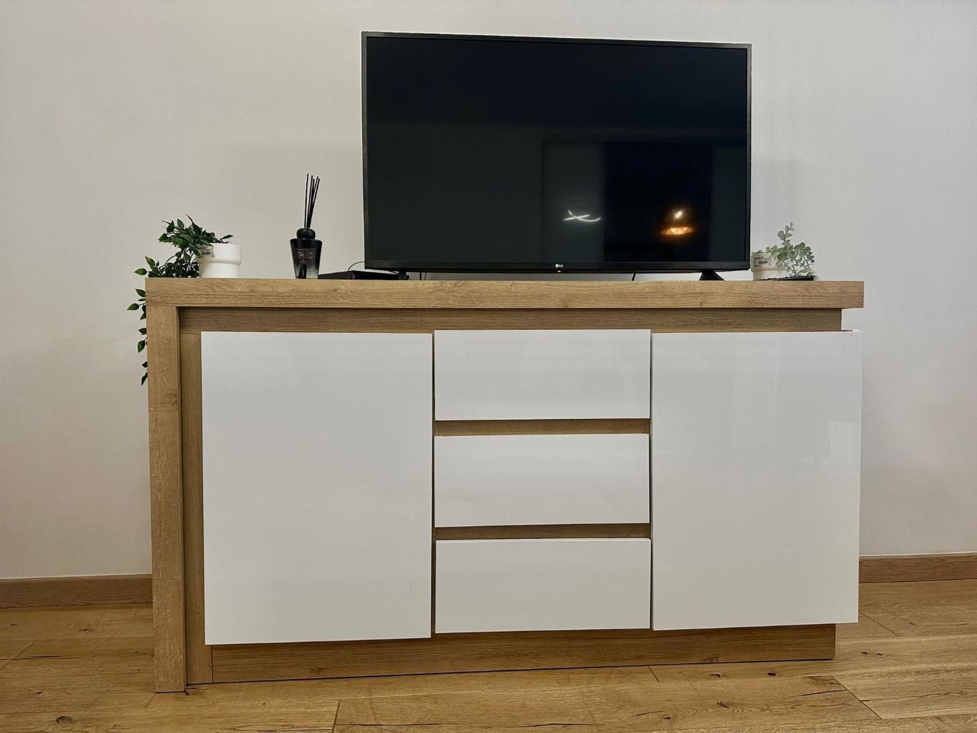 Ferienwohnung Chmielna 106 - Free Parking - Duzy Balkon Warschau Exterior foto